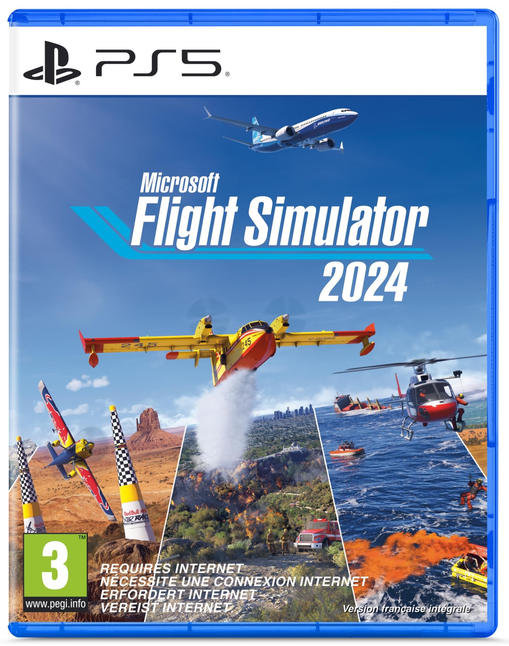 MICROSOFT FLIGHT SIMULATOR 2024 - PS5 GAME