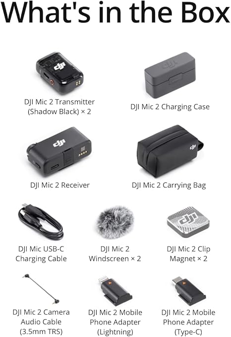 DJI MIC 2 MICROPHONE