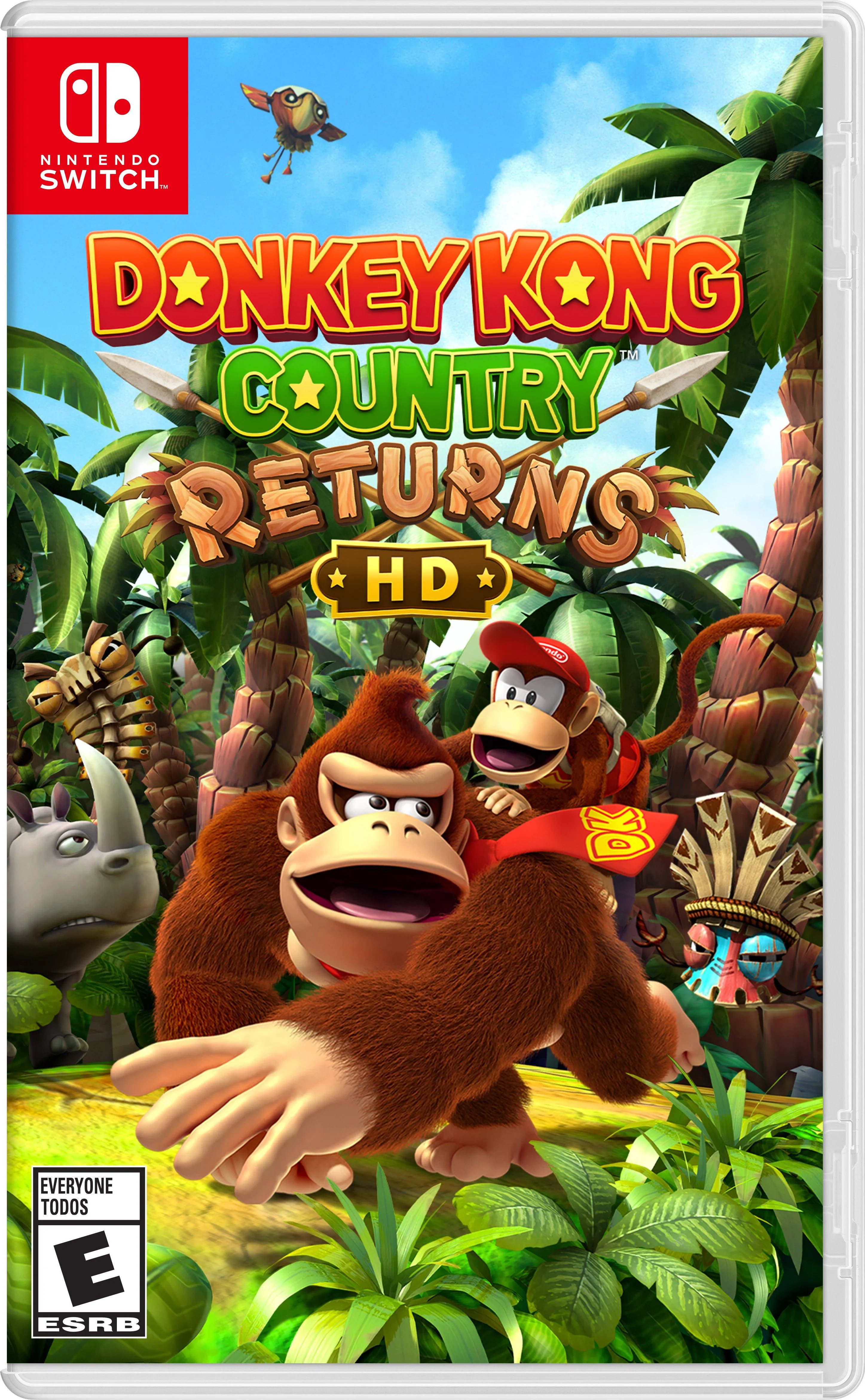 DONKEY KONG COUNTRY RETURNS HD - NINTENDO SWITCH GAME