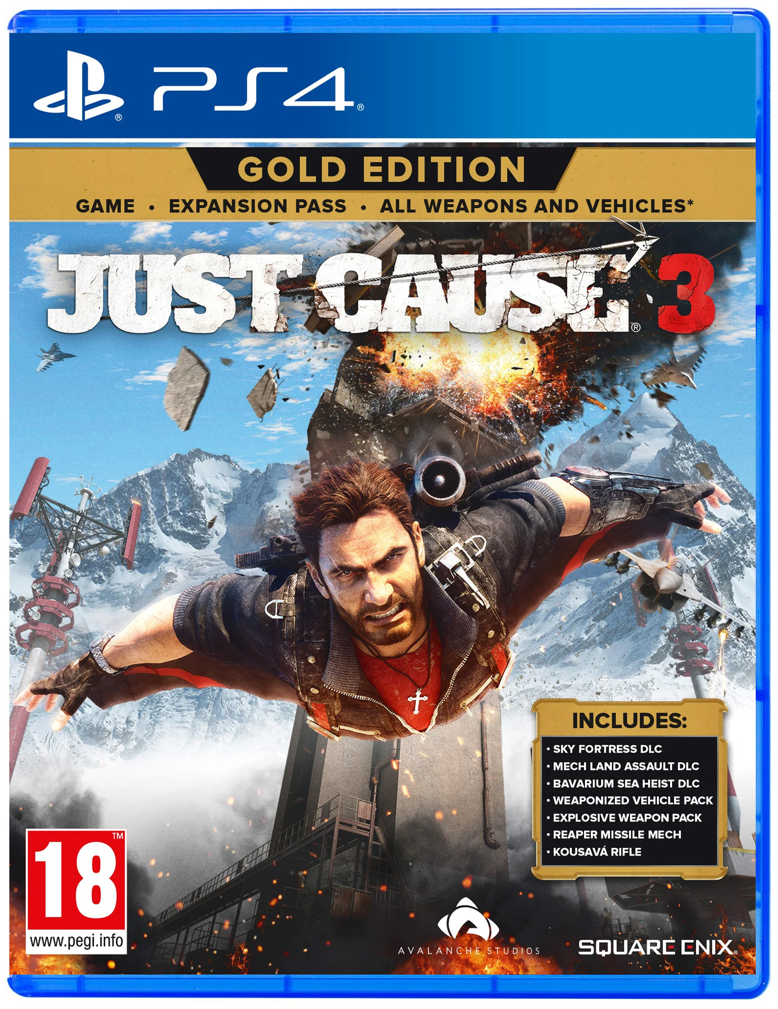 JUST CAUSE 3 GOLD EDITION - PS4 GAME